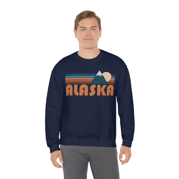 Alaska Sweatshirt - Retro Mountain Unisex