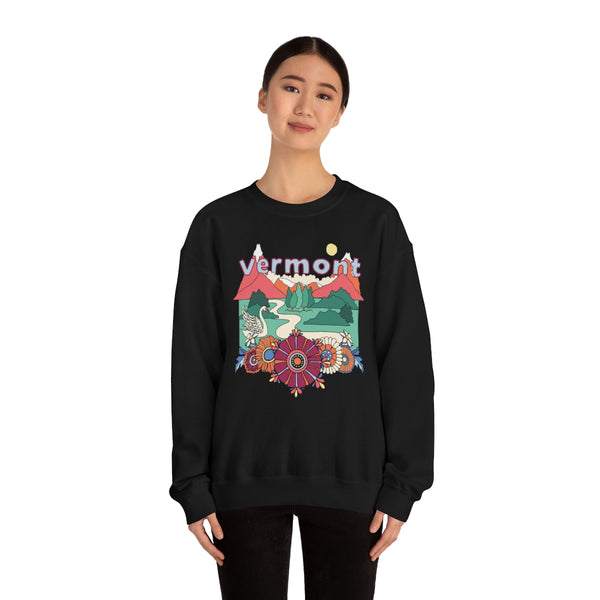 Vermont Sweatshirt - Boho / Hippie Unisex