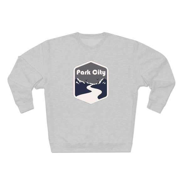Premium Park City, Utah Crewneck Sweatshirt - Retro Unisex Sweatshirt