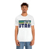Utah T-Shirt - Retro Mountain Bike Adult Unisex Utah T Shirt