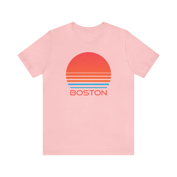 Boston, Massachusetts T-Shirt - Retro 80s Unisex Boston Shirt