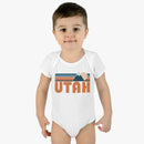 Utah Baby Bodysuit - Retro Mountain Utah Baby Bodysuit-5