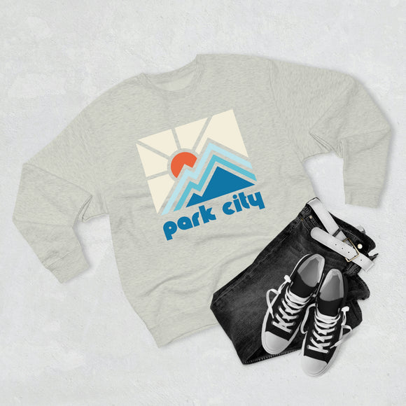Premium Park City, Utah Crewneck Sweatshirt - Retro Unisex Sweatshirt