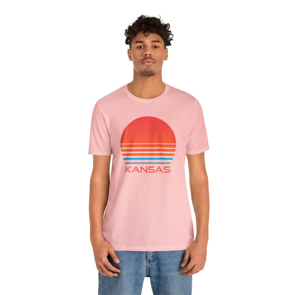 Kansas T-Shirt - Retro 80s Unisex Kansas Shirt