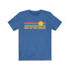 Lake of the Ozarks, Missouri T-Shirt - Retro Sunrise Adult Unisex Lake of the Ozarks T Shirt