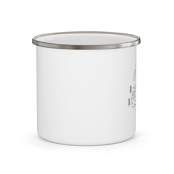 Vail, Colorado Camp Mug - Retro Enamel Camping Vail Mug