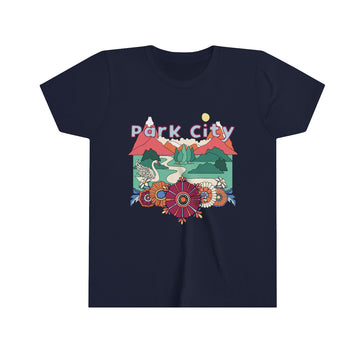 Park City Youth T-Shirt - Boho Utah Kid's TShirt