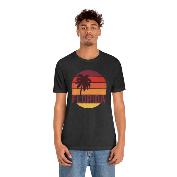 Florida T-Shirt - Retro Palm Tree Unisex Florida Shirt