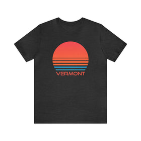Vermont T-Shirt - Retro 80s Unisex Vermont Shirt
