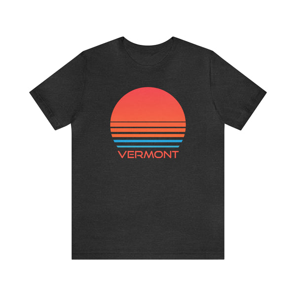 Vermont T-Shirt - Retro 80s Unisex Vermont Shirt