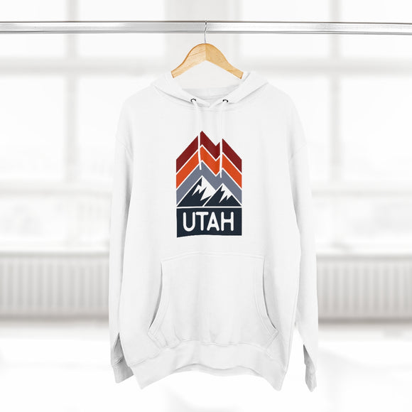 Premium Utah Hoodie - Retro Unisex Sweatshirt