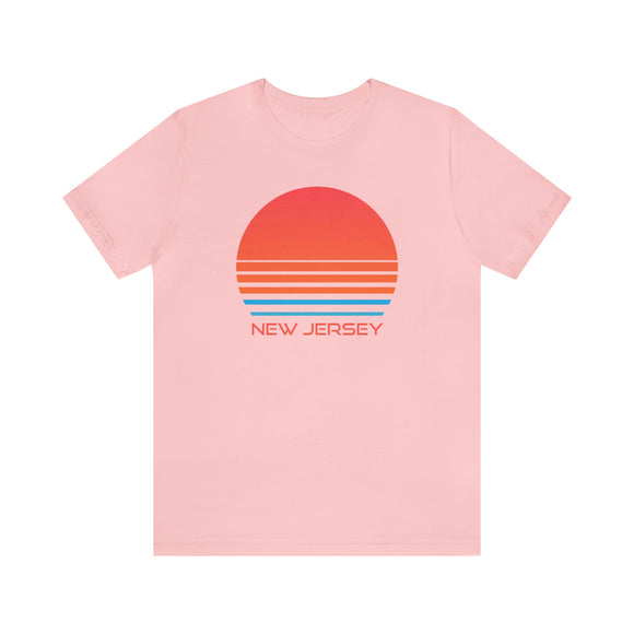 New Jersey T-Shirt - Retro 80s Unisex New Jersey Shirt