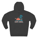 Premium Cape Coral, Florida Hoodie Hoodie - Palm Tree Unisex Sweatshirt-9