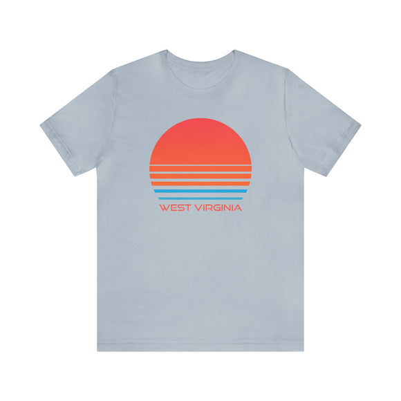 West Virginia T-Shirt - Retro 80s Unisex West Virginia Shirt