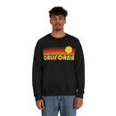 California Sweatshirt - Retro Sunset Unisex-11