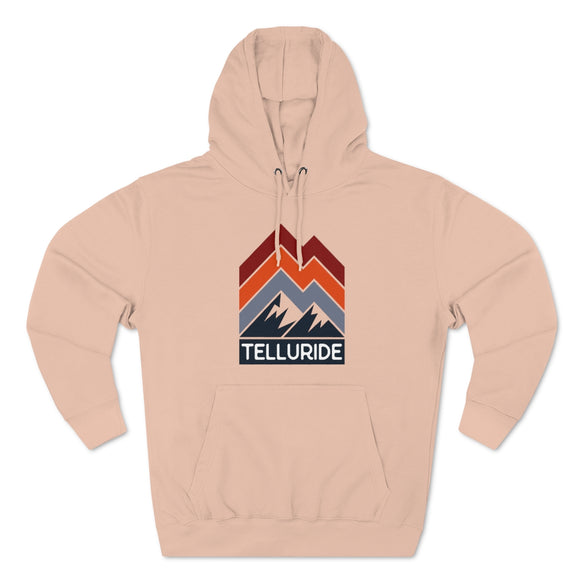 Premium Telluride, Colorado Hoodie - Retro Unisex Sweatshirt
