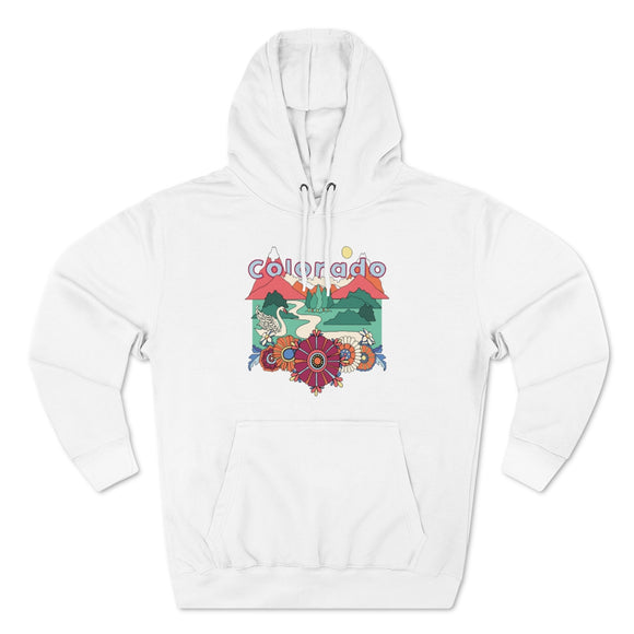 Premium Colorado Hoodie - Boho Unisex Sweatshirt