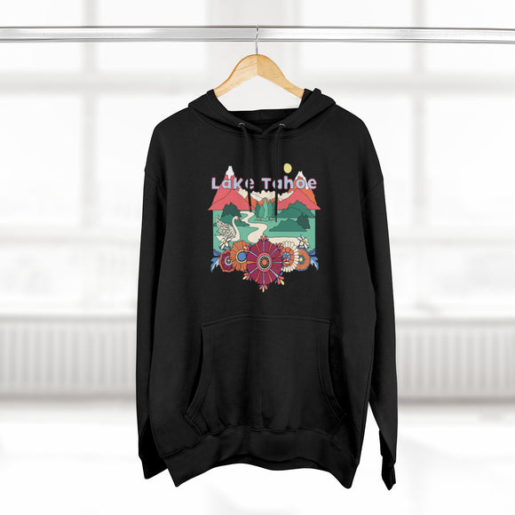Premium Lake Tahoe, California Hoodie - Boho Unisex Sweatshirt