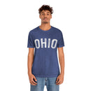 Ohio T-Shirt - Paint Text Unisex Ohio Shirt-15