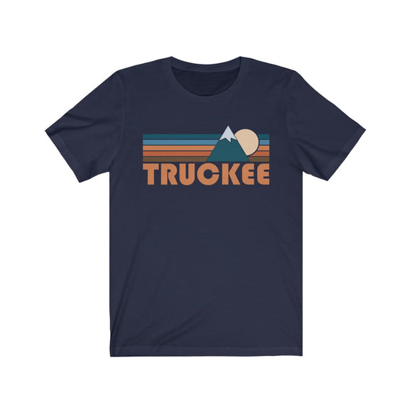 Truckee, California T-Shirt - Retro Mountain Adult Unisex Truckee T Shirt
