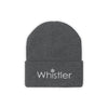 Whistler BC, Canada Beanie Snowflake - Embroidered Whistler Knit Hat