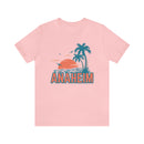 Anaheim, California T-Shirt - Retro Palm Tree & Beach Unisex Anaheim Shirt-97