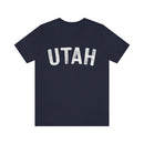Utah T-Shirt - Paint Text Unisex Utah Shirt-18