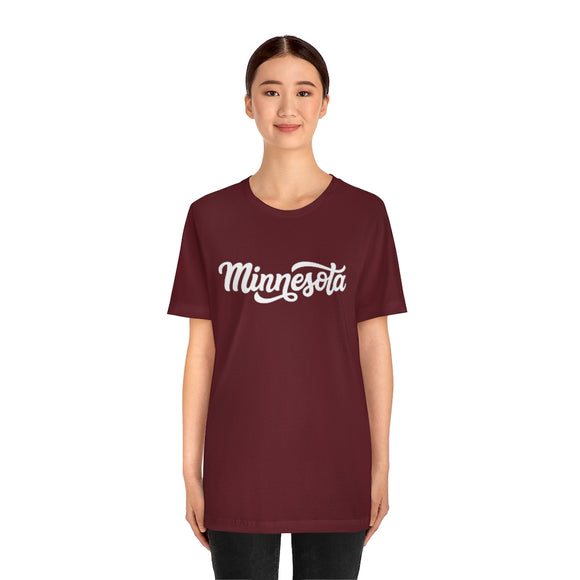 Minnesota T-Shirt - Hand Lettered Unisex Minnesota Shirt