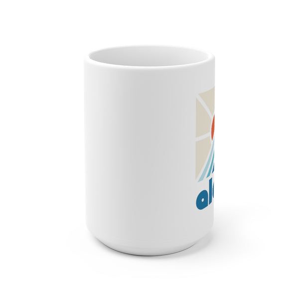 Alaska Mug, Ceramic Alaska Mug, Alaska Coffee Mug