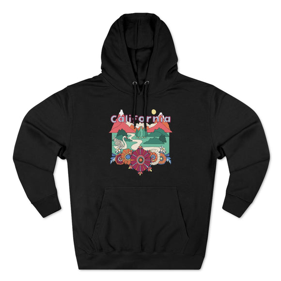 Premium California Hoodie - Boho Unisex Sweatshirt
