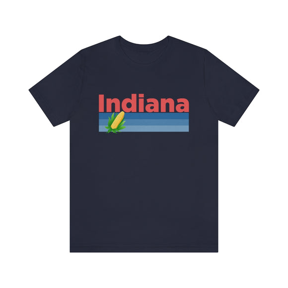 Indiana T-Shirt - Retro Corn Unisex Indiana Shirt