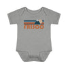 Frisco Baby Bodysuit - Retro Mountain Frisco, Colorado Baby Bodysuit