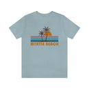 Myrtle Beach, South Carolina T-Shirt - Retro Palm Tree Unisex Myrtle Beach Shirt-28