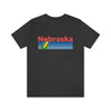 Nebraska T-Shirt - Retro Corn Unisex Nebraska Shirt