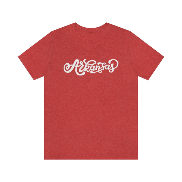 Arkansas T-Shirt - Hand Lettered Unisex Arkansas Shirt