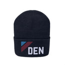 Denver, Colorado Beanie - Adult Embroidered Retro Denver Knit Hat-2