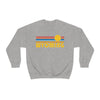 Wyoming Sweatshirt - Retro Sunrise Unisex