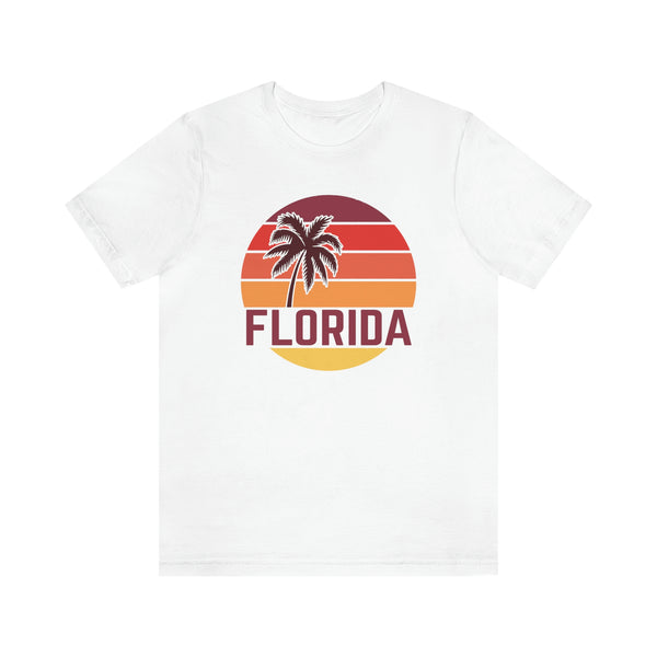 Florida T-Shirt - Retro Palm Tree Unisex Florida Shirt