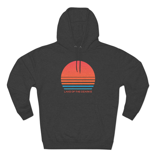 Premium Lake of the Ozarks, Missouri Hoodie - Retro 80s Unisex Sweatshirt