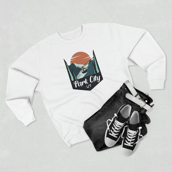 Premium Park City, Utah Crewneck Sweatshirt - Retro Unisex Sweatshirt