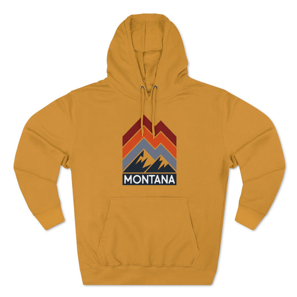 Premium Montana Hoodie - Retro Unisex Sweatshirt