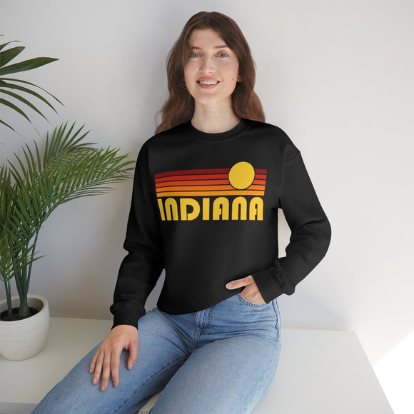Indiana Sweatshirt - Retro Sunset Unisex