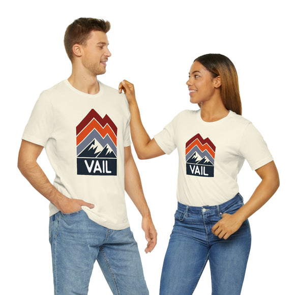 Vail, Colorado T-Shirt - Retro Mountain Unisex Vail Shirt
