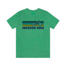 Jackson Hole T-Shirt - Retro Mountain Bike Adult Unisex Jackson Hole, Wyoming T Shirt-28