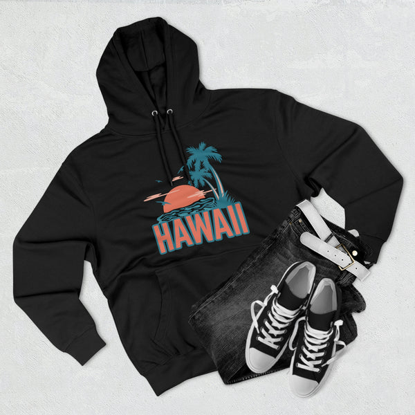 Premium Hawaii Hoodie - Palm Tree Unisex Sweatshirt