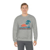 Daytona Beach, Florida Sweatshirt - Unisex Retro Palm Tree Crewneck Daytona Beach Sweatshirt