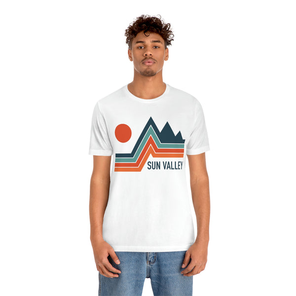Sun Valley, Idaho T-Shirt - Retro Mountain Unisex Sun Valley Shirt