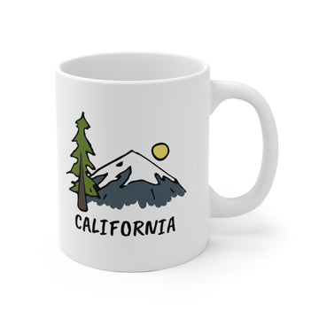 California Mug - Ceramic California Mug