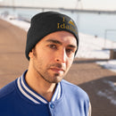 Idaho Knit Beanie - Adult Embroidered I Heart / Love Idaho Knit Hat-12
