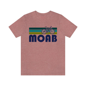 Moab T-Shirt - Retro Mountain Bike Adult Unisex Moab, Utah T Shirt